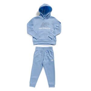 NEW BALANCE Blue Big Boys 2pc Graphic Hoodie And Joggers Set